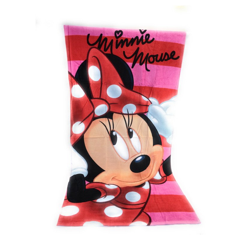 Serviette De Plage En Coton Minnie 360 Grammes